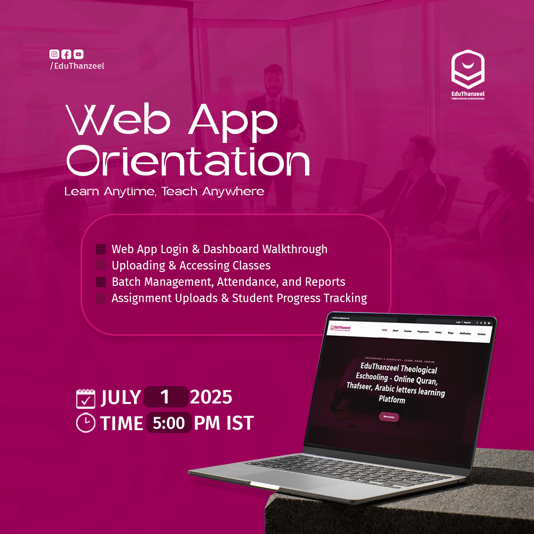 Web App Orientation